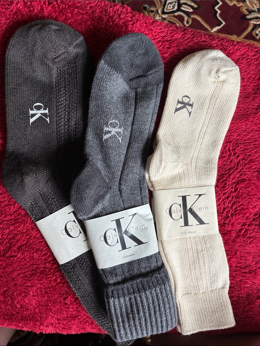 3 pairs of women’s Calvin Klein socks